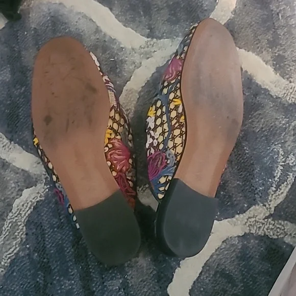SAM EDELMAN Linnie Chintz Floral Embroidered Mule Sandals Women’s Size 7.5 - Picture 3 of 3